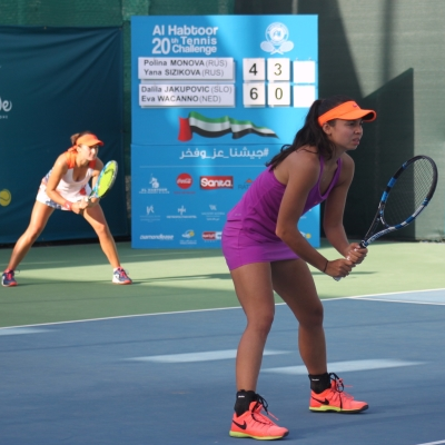 2017 Al Habtoor Tennis Challenge Main Draw Quarter Finals [Doubles]